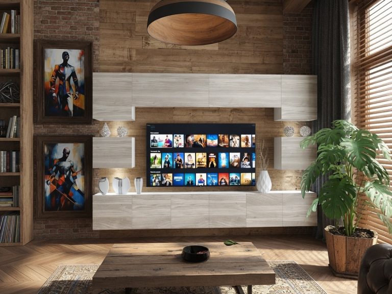 Obývací stěna 300 cm Belini šedý antracit Glamour Wood Imperium 3 Výrobce IMP 3/5/W/GW1/0/0