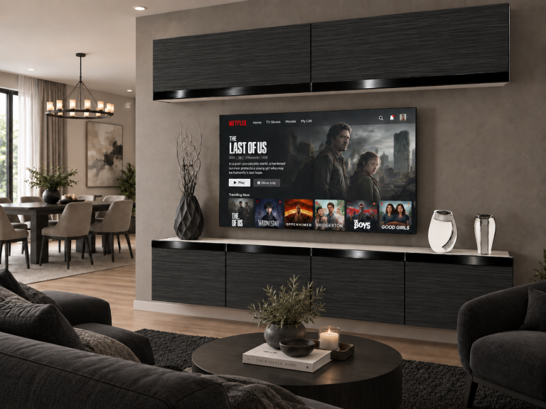 Obývací stěna Prestige 200 cm TV/RTV černá eben Výrobce IMP P Brando 6/5/W/HK/0/0/CP