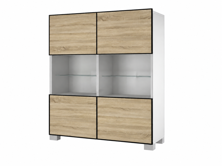 Komoda skříňka IMPERIUM LINEA IMP L Coppola KOM1/0/W/DS/0/0