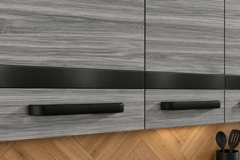 Kuchyňský nábytek Prestige 420 cm gamour wood s pracovní deskou Výrobce TOR P Gustav/0/WT/GW1/0/A1/CM